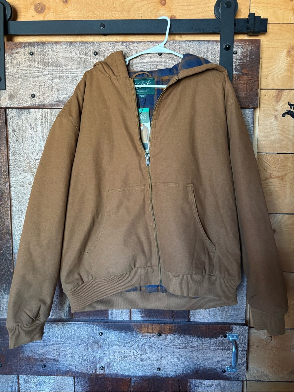 Woolrich Canvas Hooded Jacket